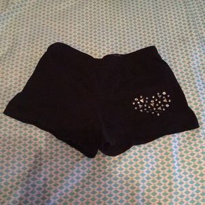 Black kid shorts
